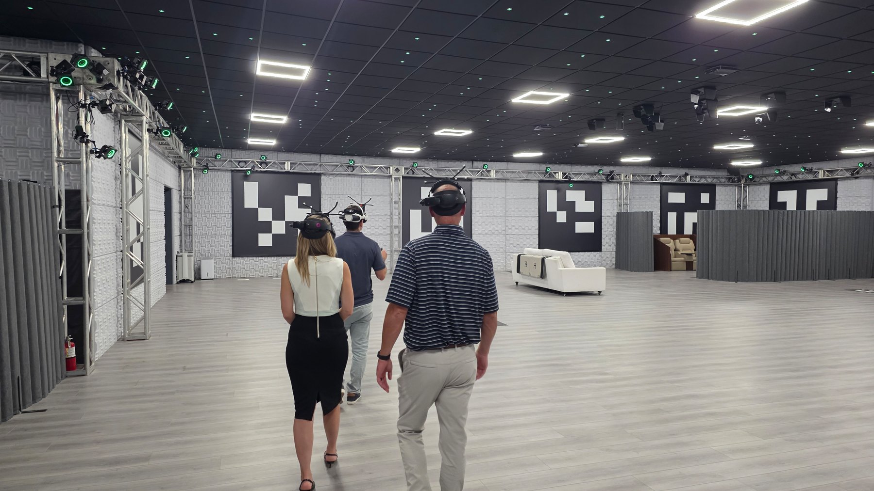Physical Holodeck room during the shared amenities sequence